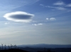 Altocumulus lenticularis, Cirrus fibratus, Altostratus (Ac len, Ci fib, As)