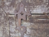 Herraje en puerta