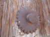 Herraje en una puerta