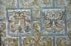 Pinturas en el techo de la iglesia de Bordn