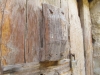 Tirador de madera de una puerta